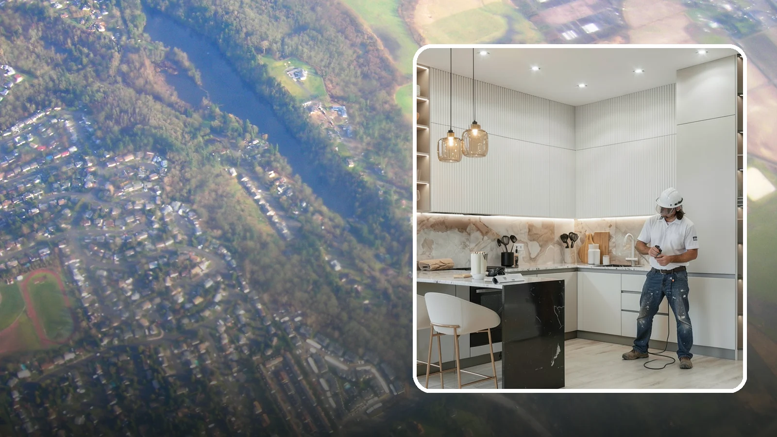 Kitchen Renovation in Algona, King County, WA - A kitchen renovation that refreshes and updates your existing space while keeping the core footprint largely intact.