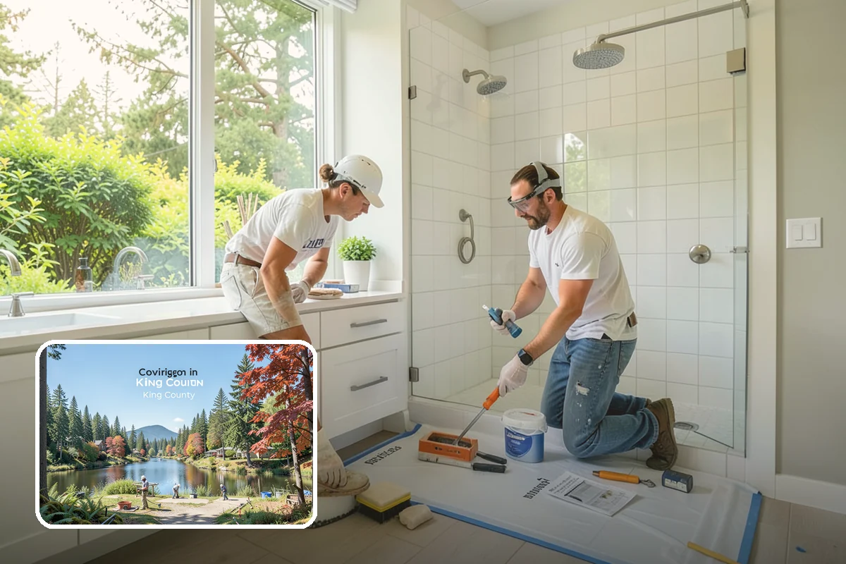 Kitchen Renovation in Covington, King County, WA - Lower cost than a full gut by reusing sound structure