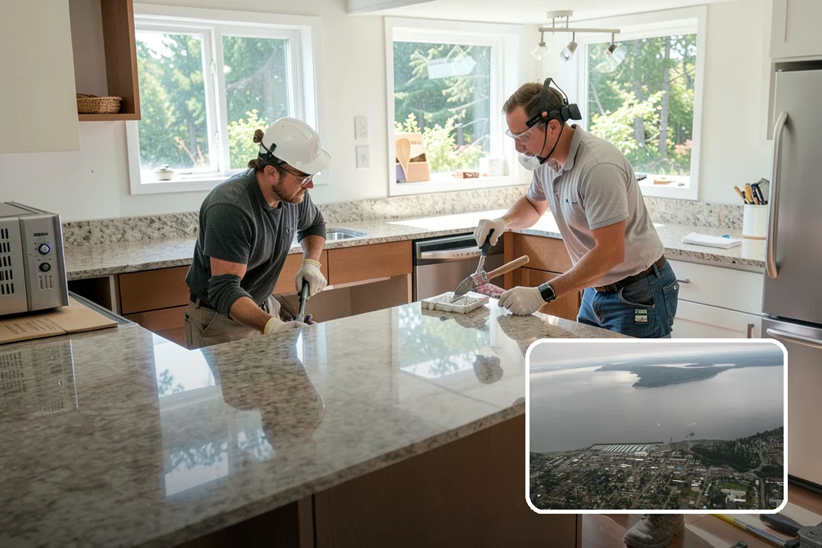 Kitchen Renovation in Des Moines, King County, WA - Lower cost than a full gut by reusing sound structure