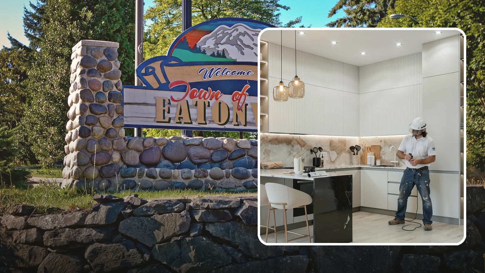 Kitchen Renovation in Eatonville, Pierce County, WA - A kitchen renovation that refreshes and updates your existing space while keeping the core footprint largely intact.