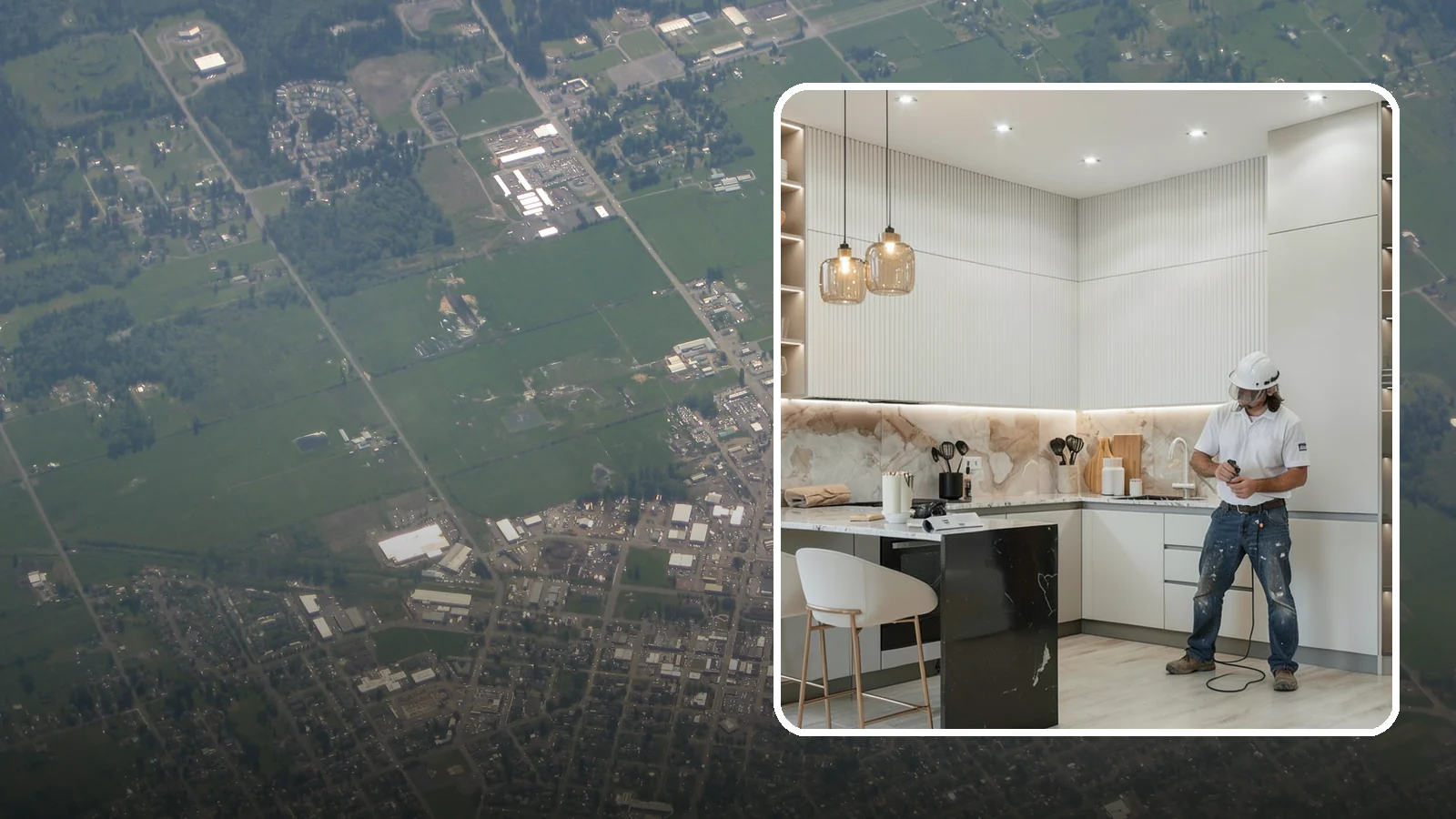 Kitchen Renovation in Enumclaw, King County, WA - A kitchen renovation that refreshes and updates your existing space while keeping the core footprint largely intact.