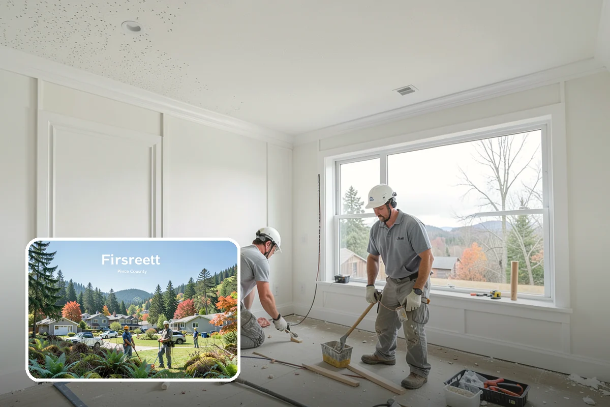 Kitchen Renovation in Fircrest, Pierce County, WA - Lower cost than a full gut by reusing sound structure