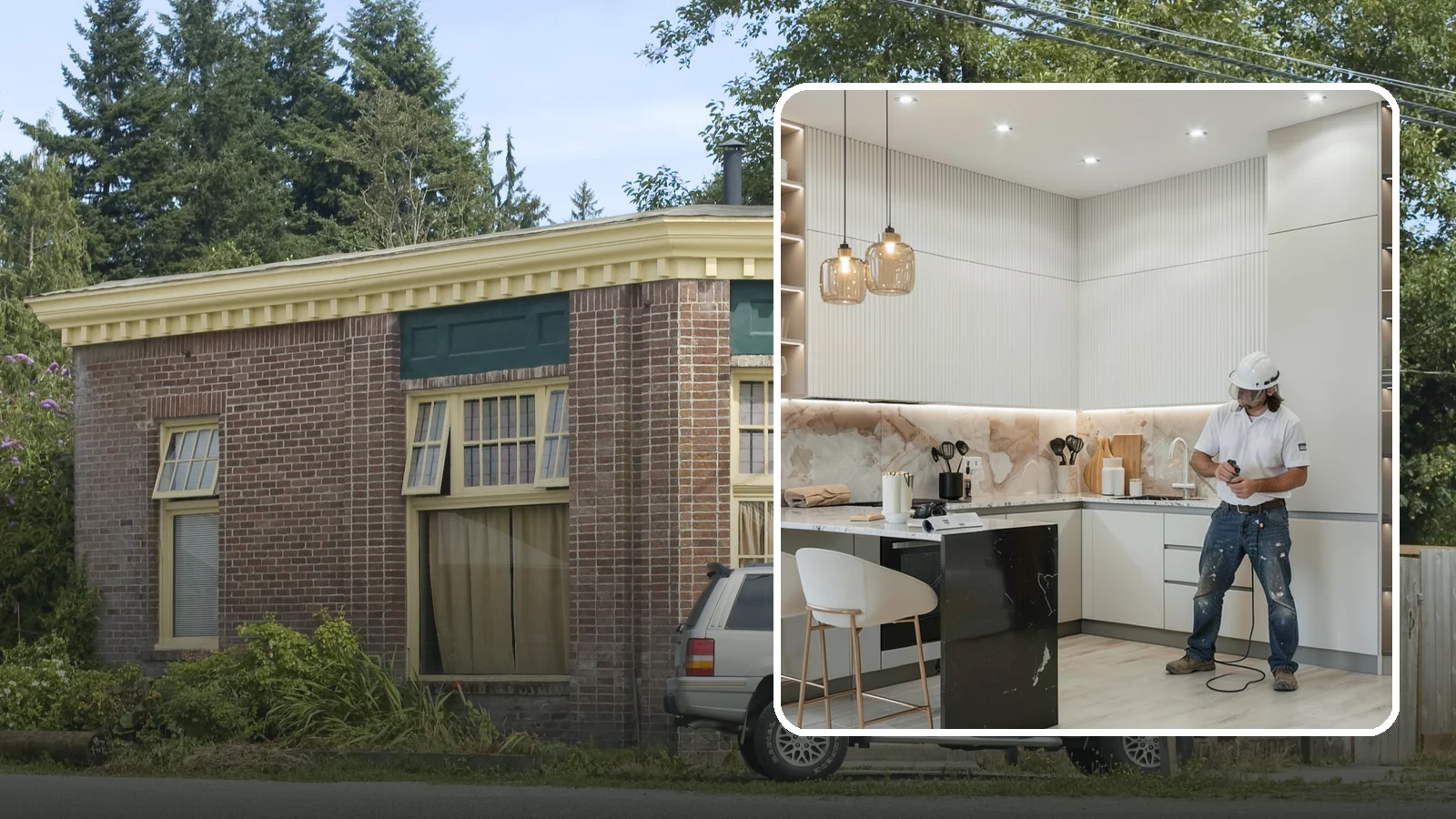 Kitchen Renovation in Hamilton, Skagit County, WA - A kitchen renovation that refreshes and updates your existing space while keeping the core footprint largely intact.