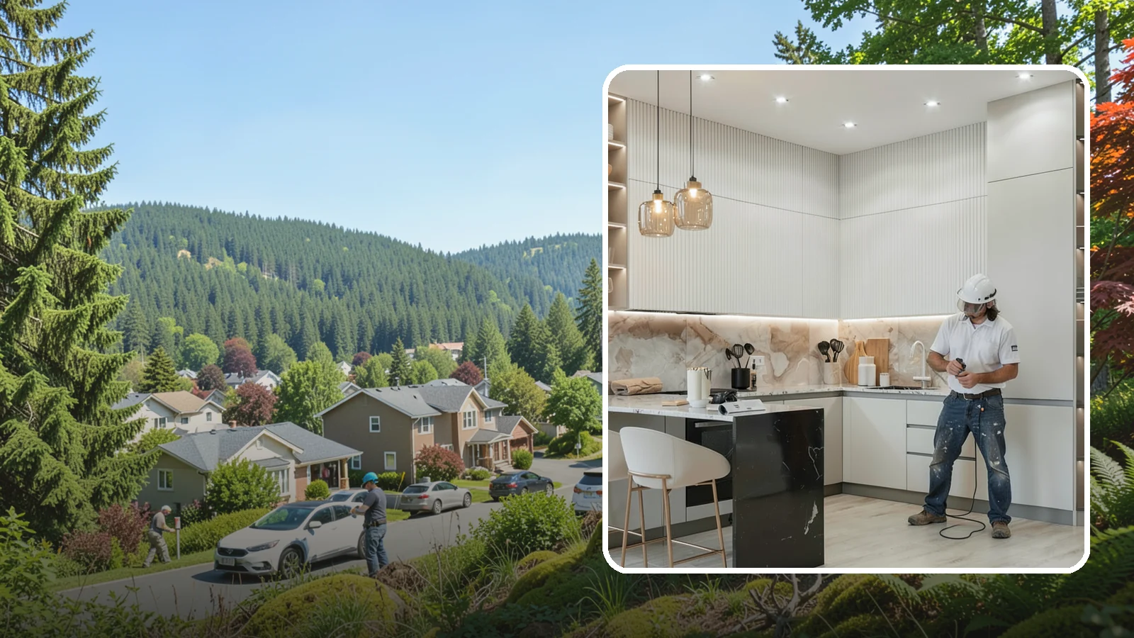 Kitchen Renovation in Index, Snohomish County, WA - A kitchen renovation that refreshes and updates your existing space while keeping the core footprint largely intact.