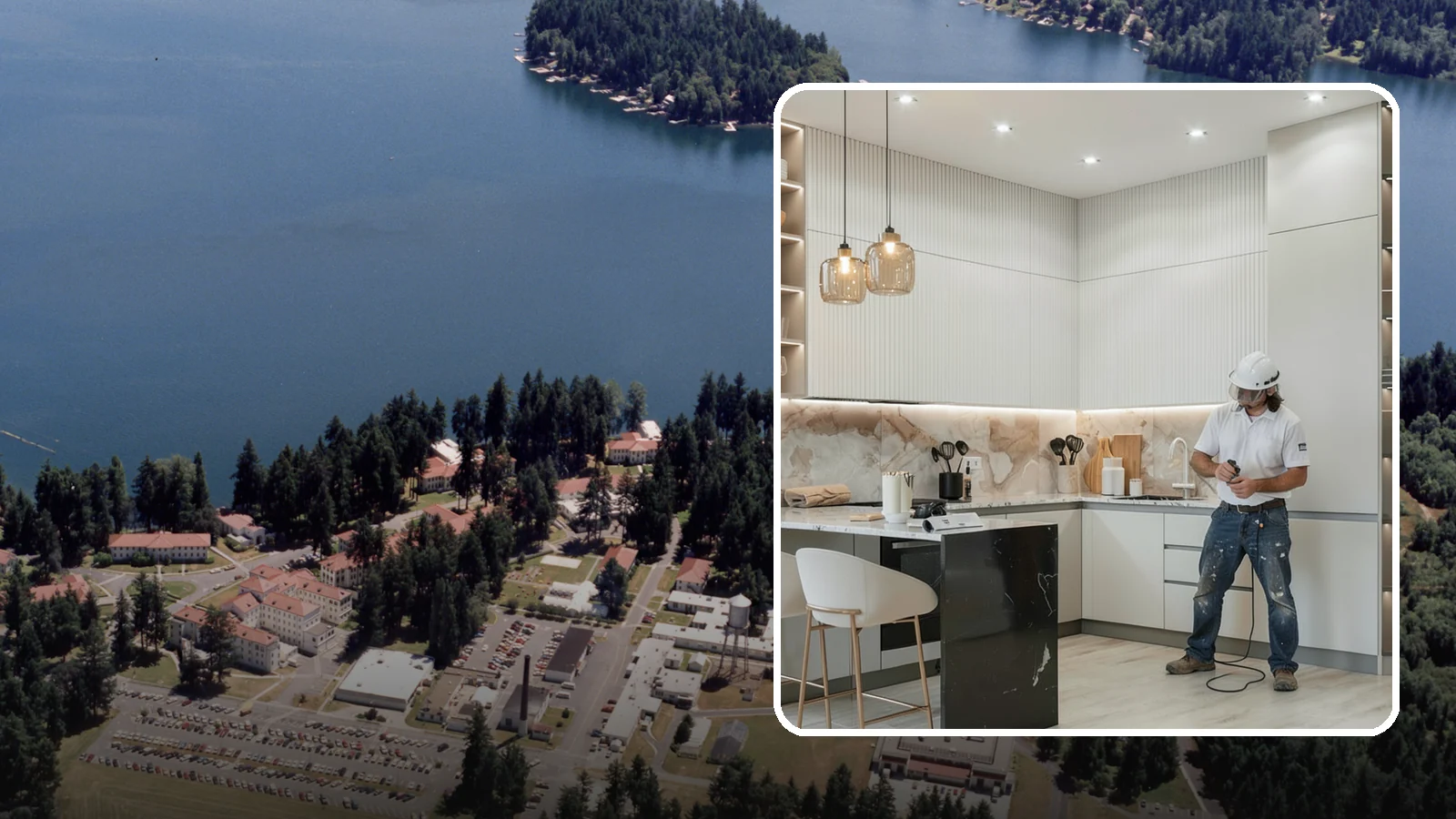 Kitchen Renovation in Lakewood, Pierce County, WA - A kitchen renovation that refreshes and updates your existing space while keeping the core footprint largely intact.