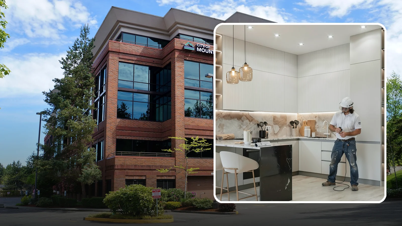 Kitchen Renovation in Mountlake Terrace, Snohomish County, WA - A kitchen renovation that refreshes and updates your existing space while keeping the core footprint largely intact.