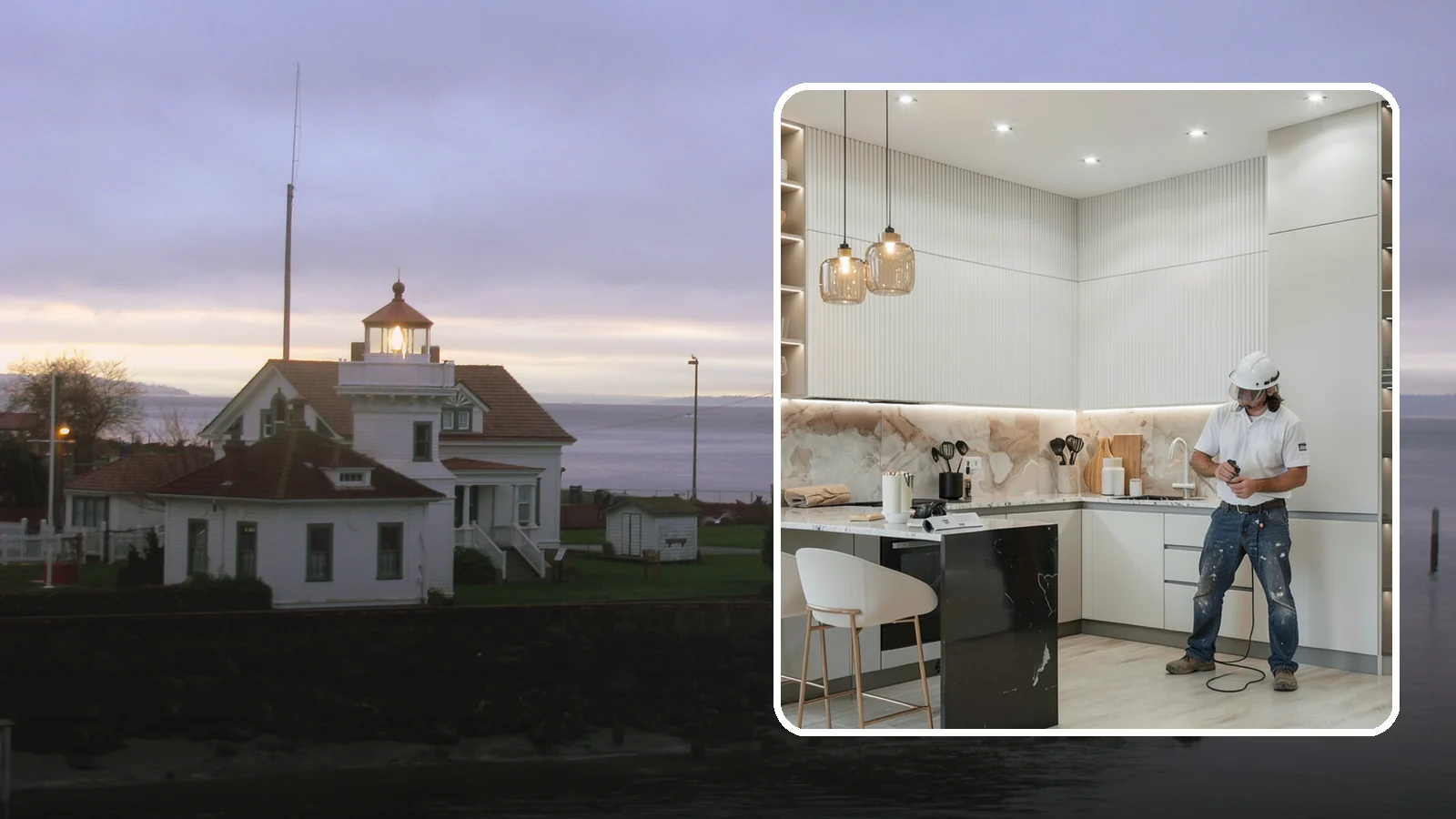 Kitchen Renovation in Mukilteo, Snohomish County, WA - A kitchen renovation that refreshes and updates your existing space while keeping the core footprint largely intact.