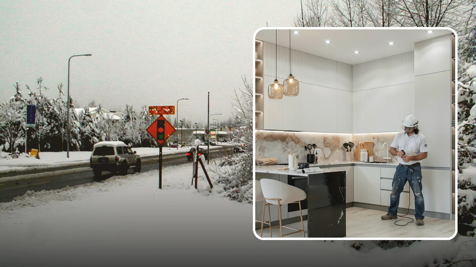 Kitchen Renovation in Newcastle, King County, WA - A kitchen renovation that refreshes and updates your existing space while keeping the core footprint largely intact.