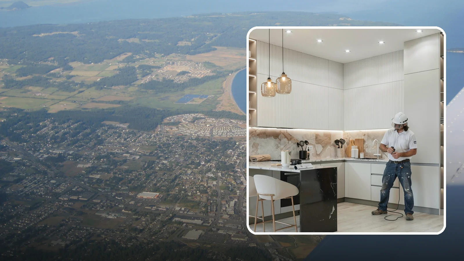 Kitchen Renovation in Oak Harbor, Island County, WA - A kitchen renovation that refreshes and updates your existing space while keeping the core footprint largely intact.