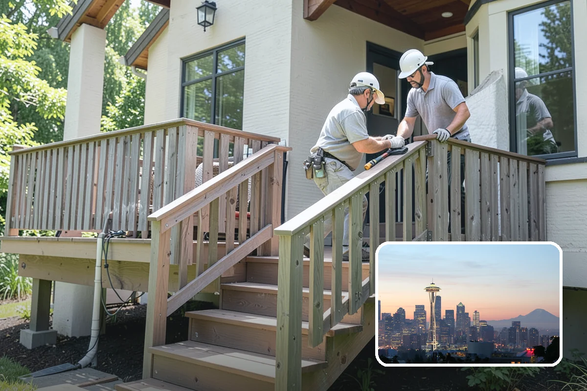 Kitchen Renovation in Seattle, King County, WA - Lower cost than a full gut by reusing sound structure