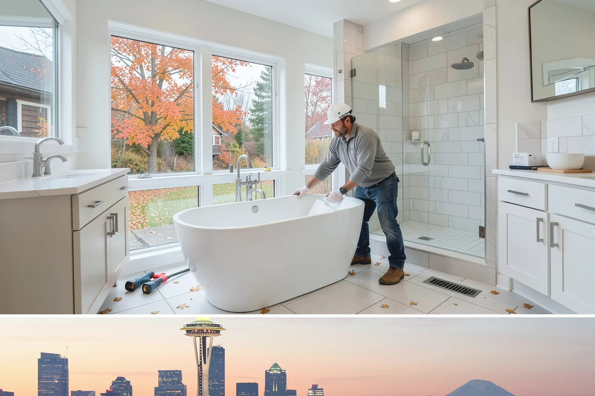 Kitchen Renovation in Seattle, King County, WA - Fall is an ideal window for a renovation, letting you enjoy a refreshed kitchen well before holiday gatherings.