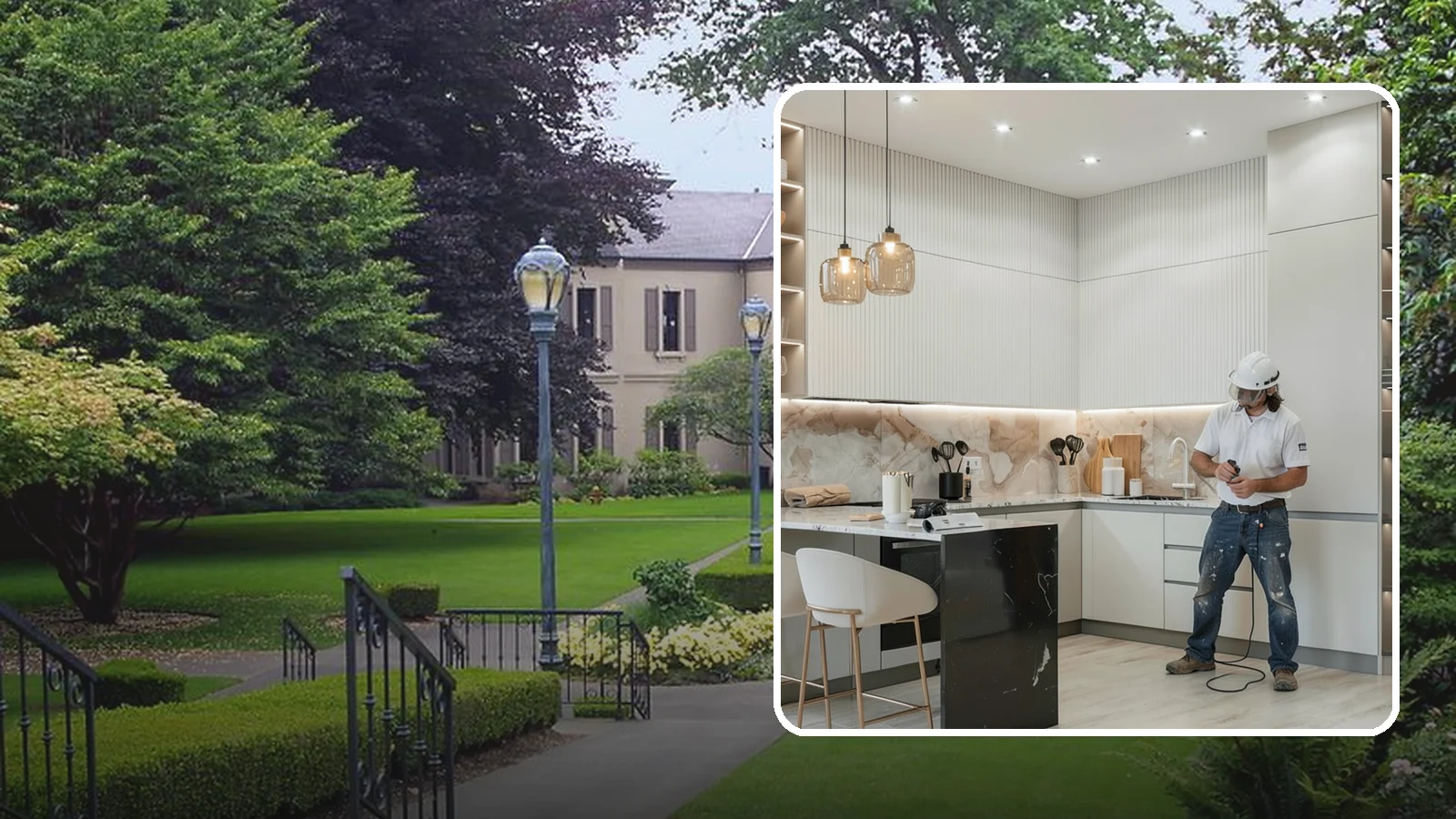 Kitchen Renovation in Woodinville, King County, WA - A kitchen renovation that refreshes and updates your existing space while keeping the core footprint largely intact.