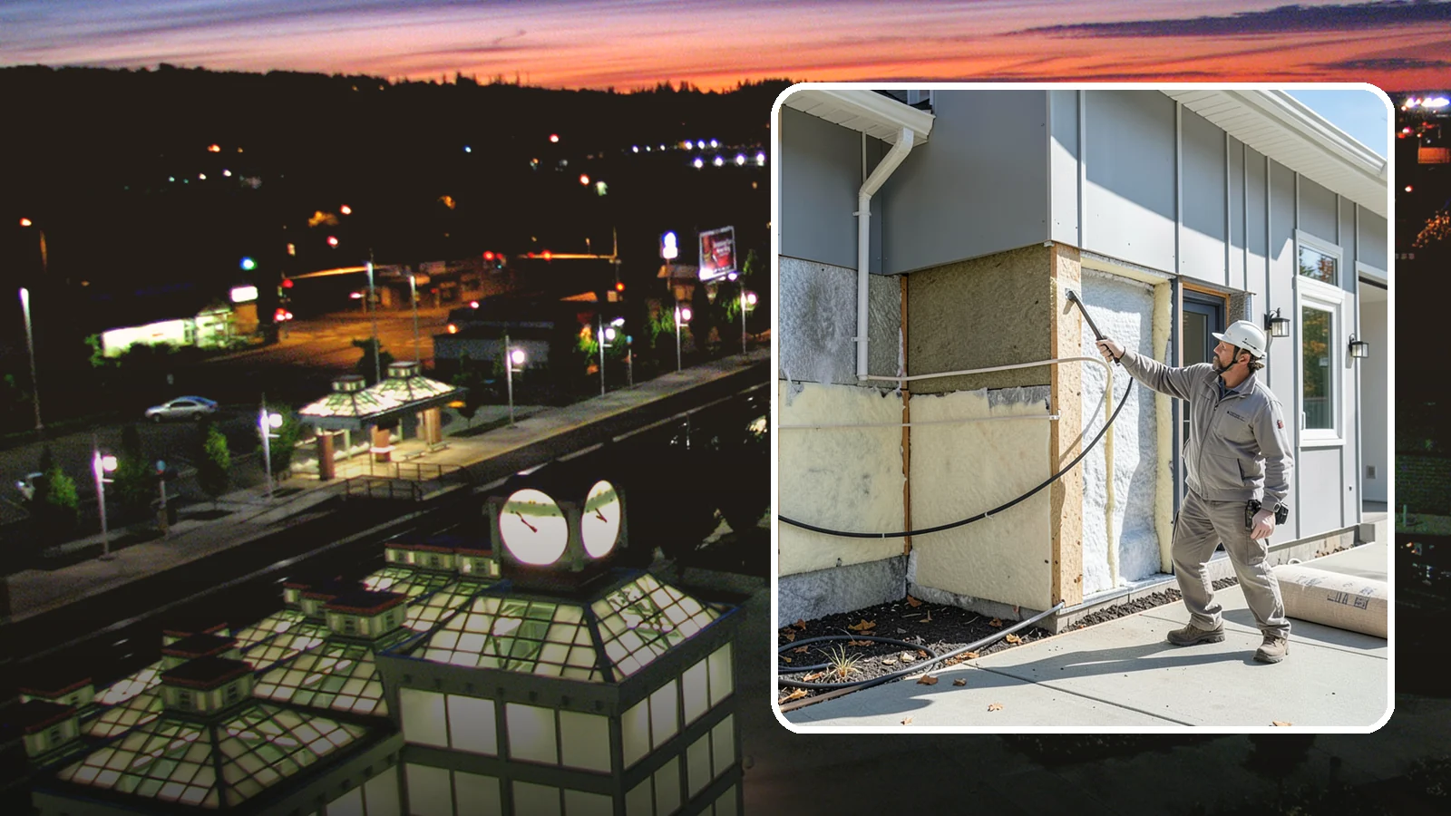 Knee Wall Insulation in Auburn, King County, WA - We insulate and air-seal knee walls in bonus rooms and upper floors for even, comfortable temperatures.