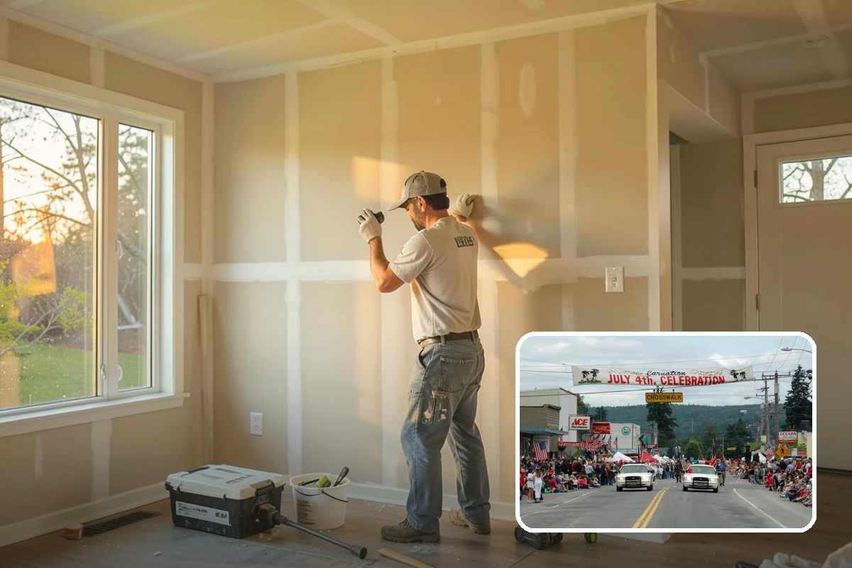 Knee Wall Insulation in Carnation, King County, WA - Evens out temperatures in bonus rooms
