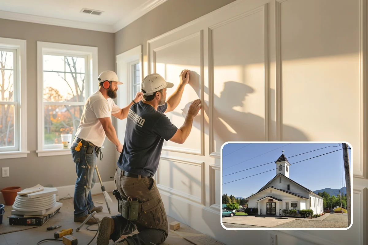 Knee Wall Insulation in Concrete, Skagit County, WA - Evens out temperatures in bonus rooms