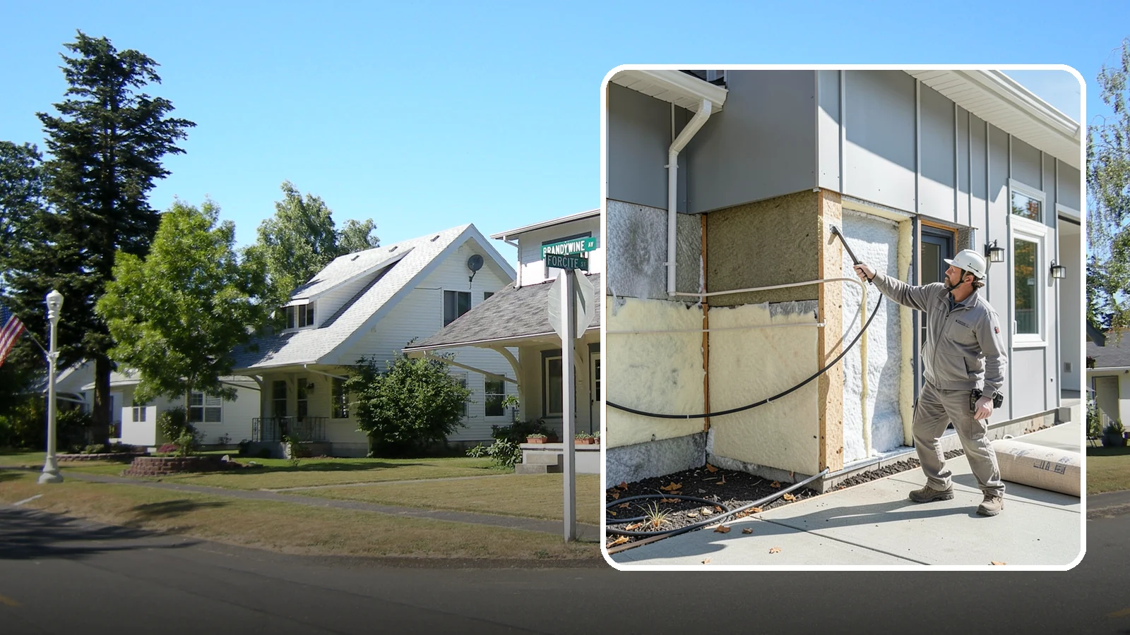 Knee Wall Insulation in DuPont, Pierce County, WA - We insulate and air-seal knee walls in bonus rooms and upper floors for even, comfortable temperatures.
