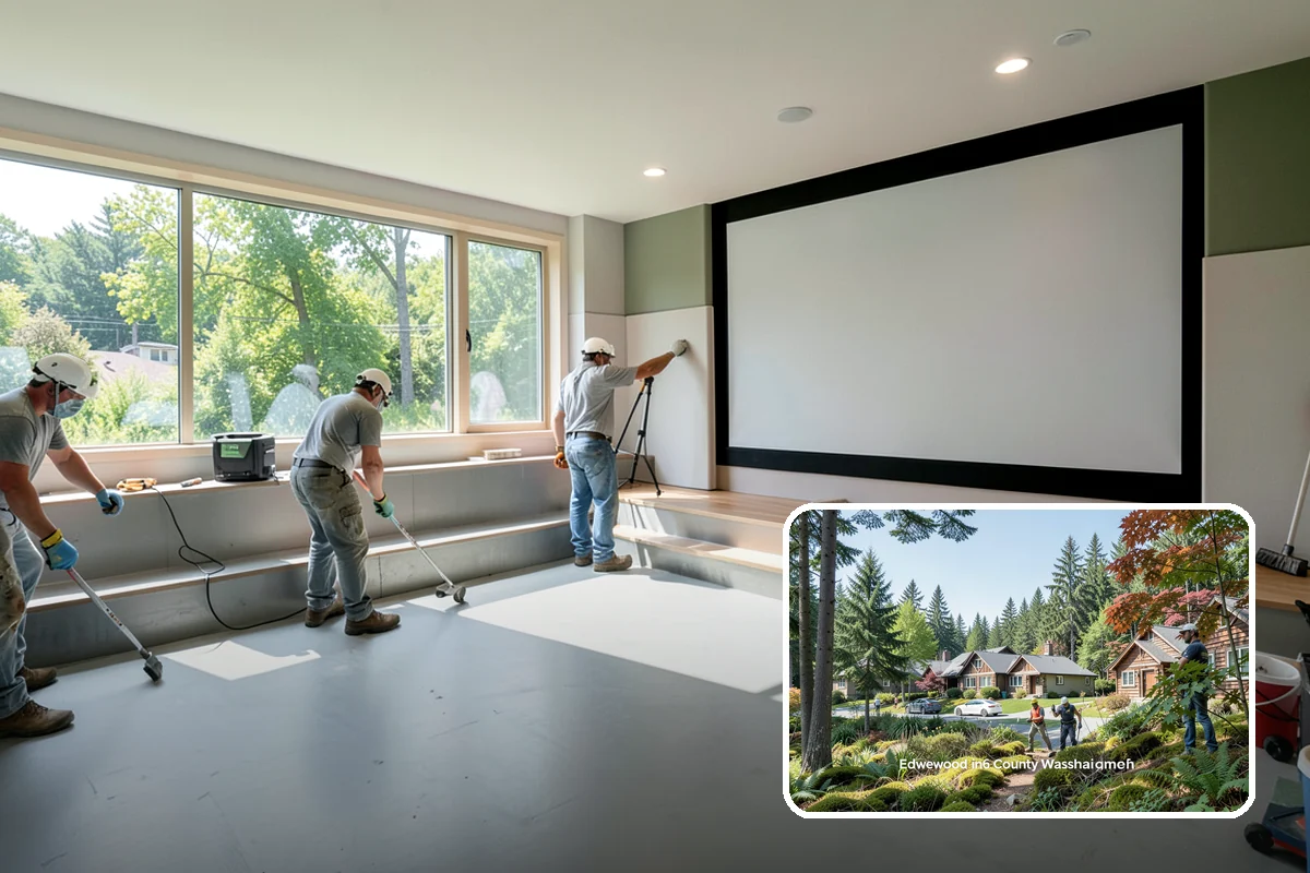Knee Wall Insulation in Edgewood, Pierce County, WA - Evens out temperatures in bonus rooms