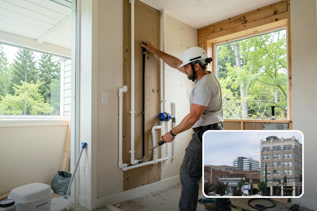 Knee Wall Insulation in Everett, Snohomish County, WA - Evens out temperatures in bonus rooms