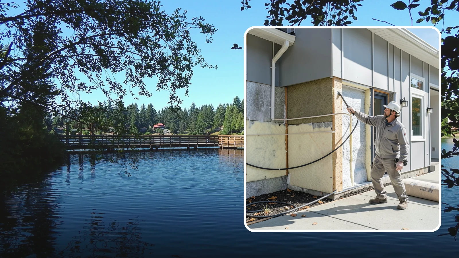 Knee Wall Insulation in Federal Way, King County, WA - We insulate and air-seal knee walls in bonus rooms and upper floors for even, comfortable temperatures.