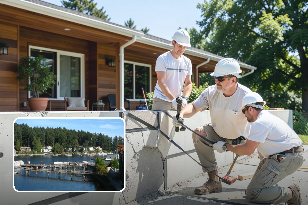 Knee Wall Insulation in Gig Harbor, Pierce County, WA - Evens out temperatures in bonus rooms