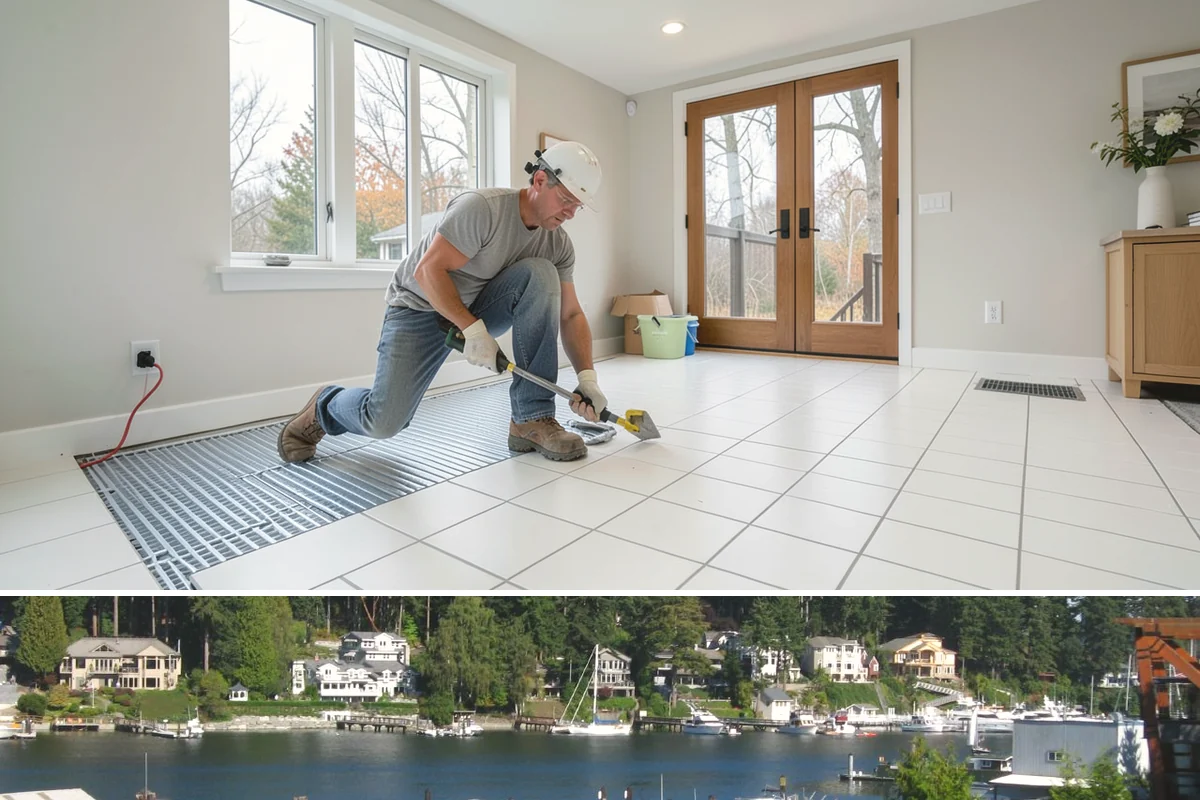 Knee Wall Insulation in Gig Harbor, Pierce County, WA - Knee wall work fits any season and is popular ahead of both summer heat and winter cold.