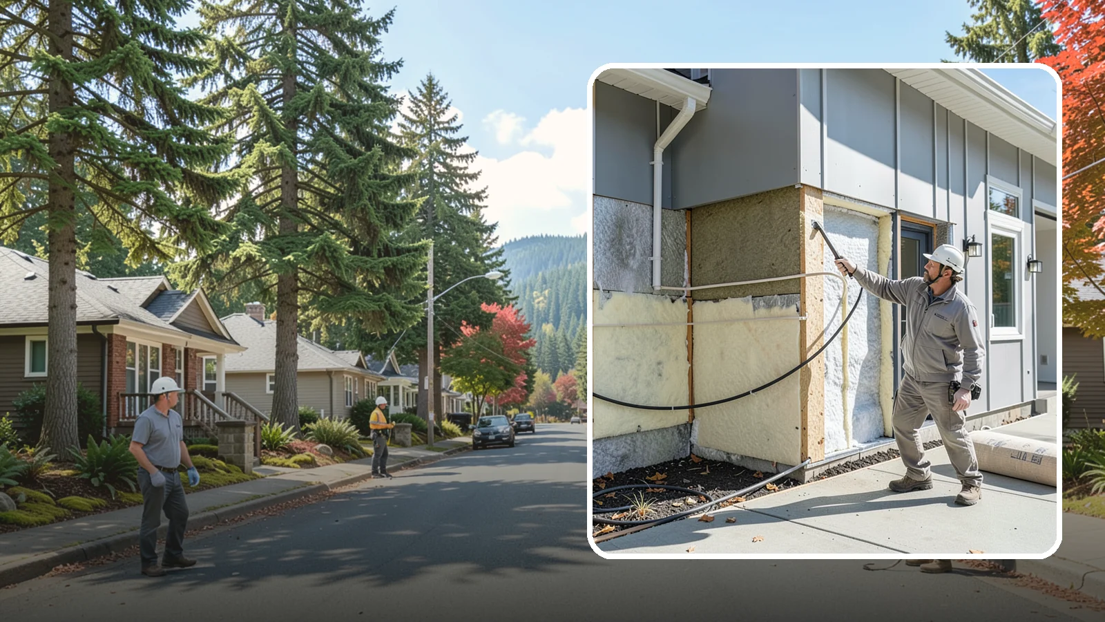 Knee Wall Insulation in Hunts Point, King County, WA - We insulate and air-seal knee walls in bonus rooms and upper floors for even, comfortable temperatures.
