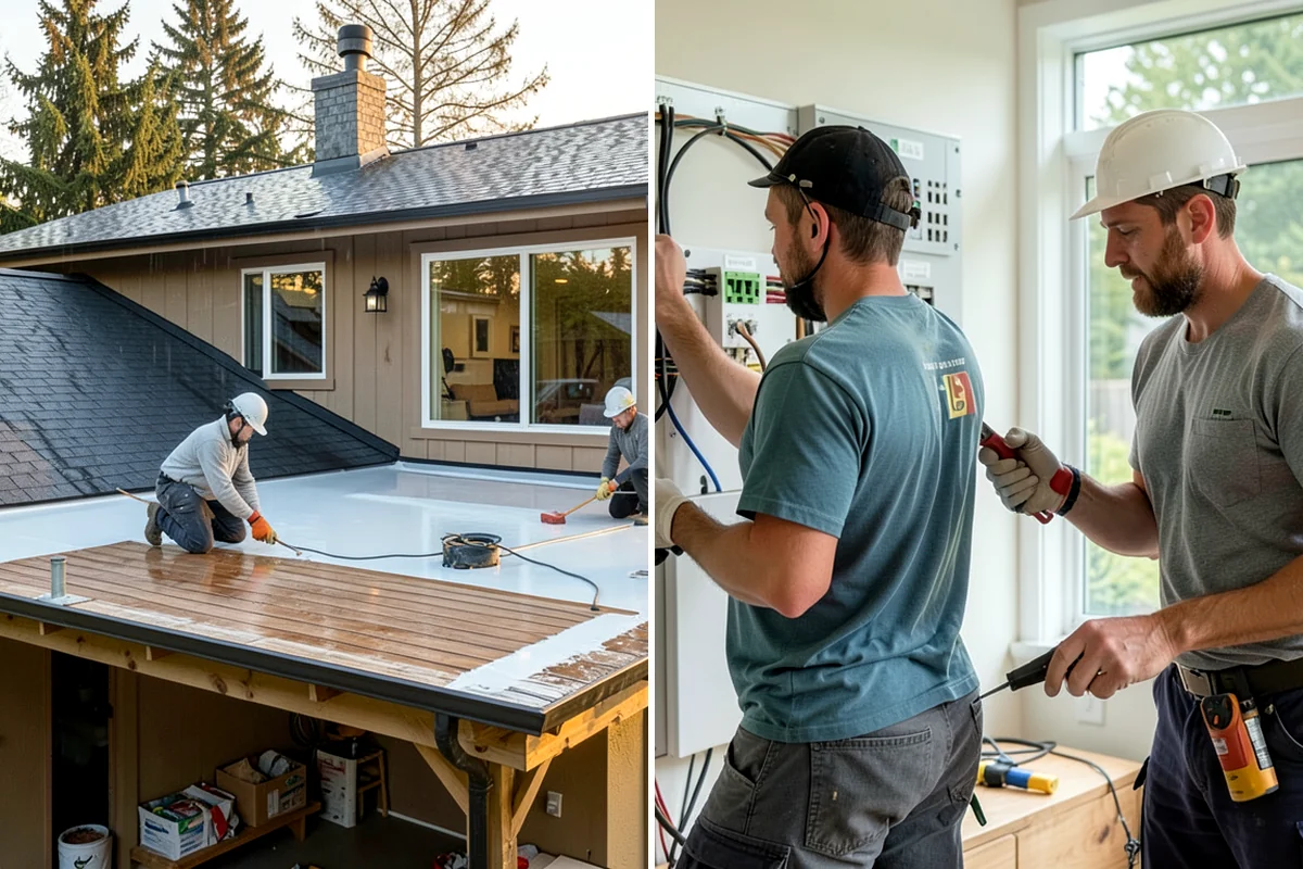 Knee Wall Insulation in Hunts Point, King County, WA - Inspect knee walls and adjoining attic cavities