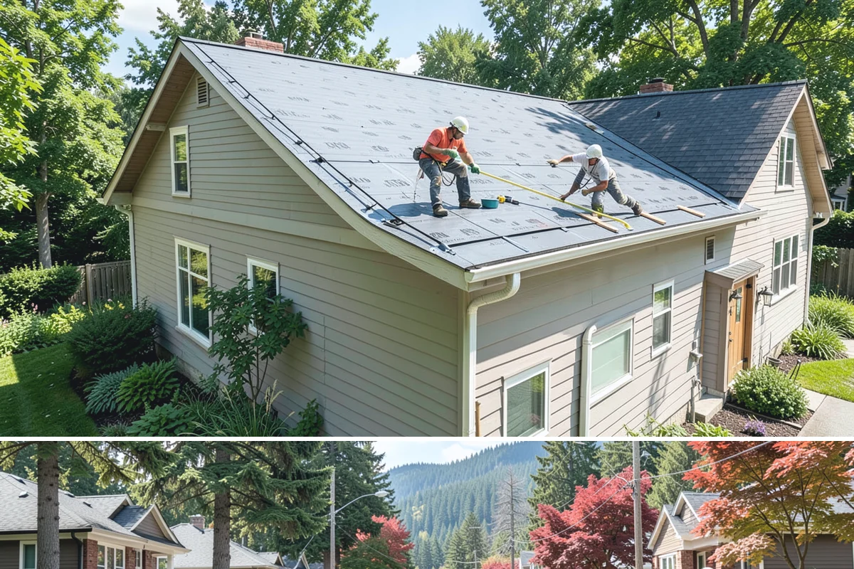 Knee Wall Insulation in Hunts Point, King County, WA - Knee wall work fits any season and is popular ahead of both summer heat and winter cold.