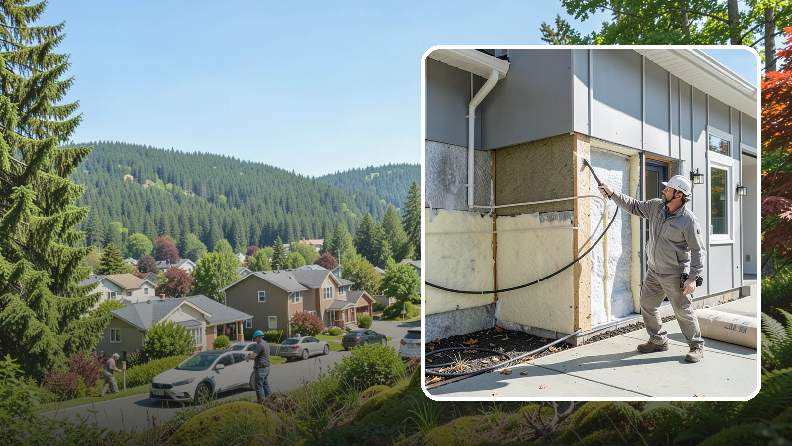 Knee Wall Insulation in Index, Snohomish County, WA - We insulate and air-seal knee walls in bonus rooms and upper floors for even, comfortable temperatures.