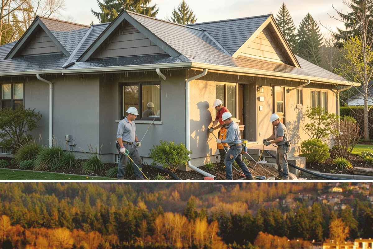 Knee Wall Insulation in Kenmore, King County, WA - Knee wall work fits any season and is popular ahead of both summer heat and winter cold.