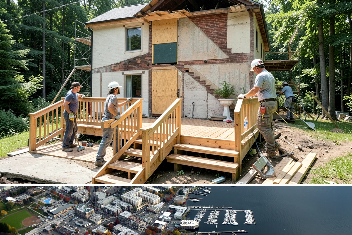 Knee Wall Insulation in Kirkland, King County, WA - Knee wall work fits any season and is popular ahead of both summer heat and winter cold.