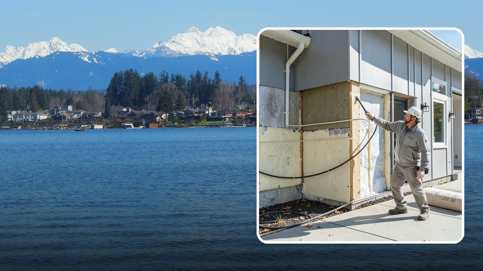 Knee Wall Insulation in Lake Stevens, Snohomish County, WA - We insulate and air-seal knee walls in bonus rooms and upper floors for even, comfortable temperatures.
