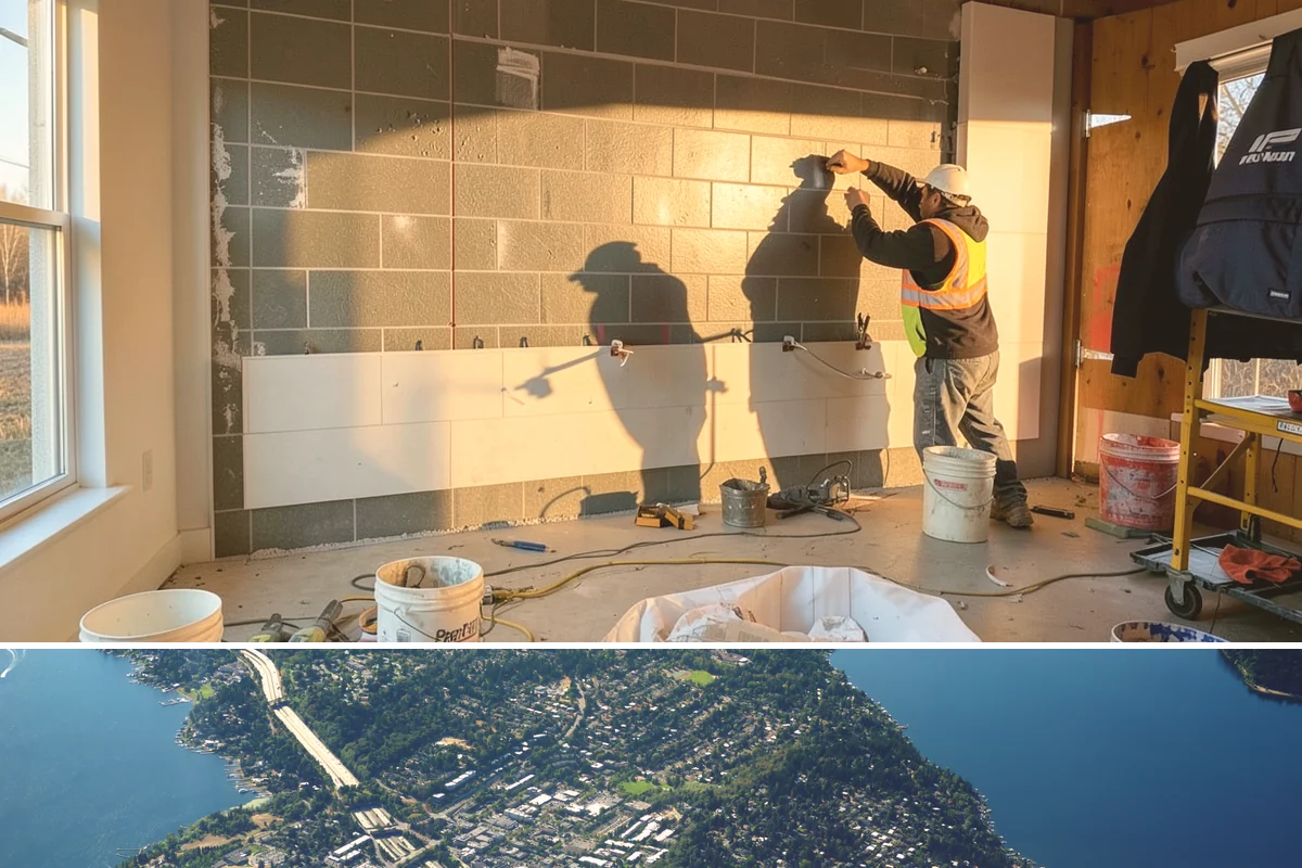 Knee Wall Insulation in Mercer Island, King County, WA - Knee wall work fits any season and is popular ahead of both summer heat and winter cold.