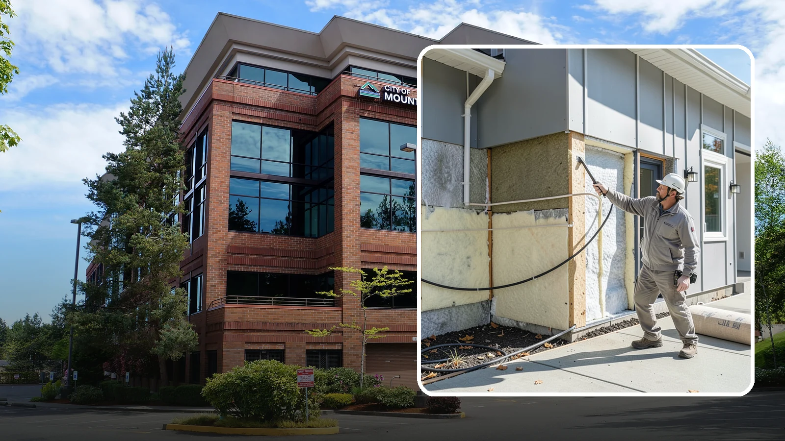 Knee Wall Insulation in Mountlake Terrace, Snohomish County, WA - We insulate and air-seal knee walls in bonus rooms and upper floors for even, comfortable temperatures.