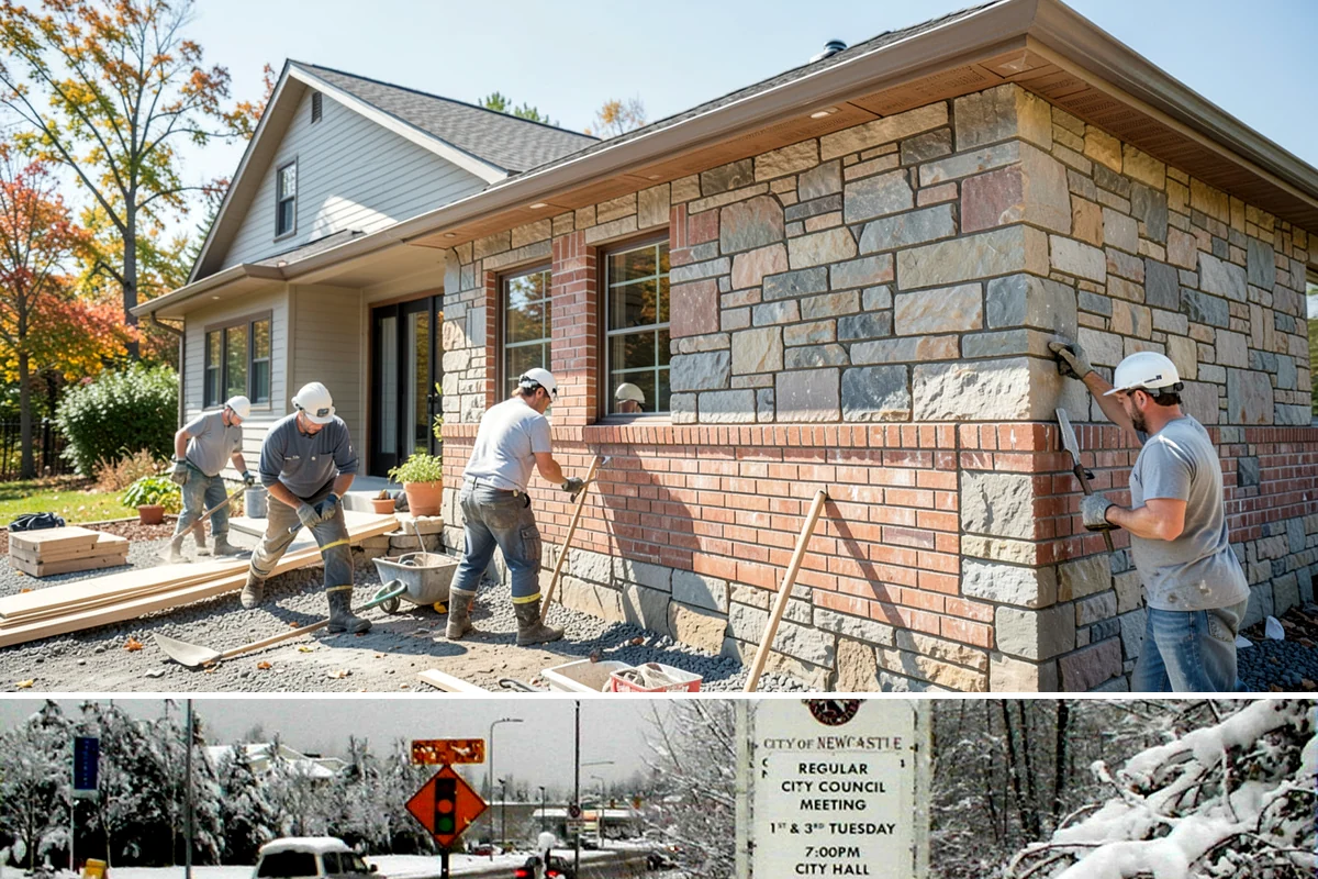 Knee Wall Insulation in Newcastle, King County, WA - Knee wall work fits any season and is popular ahead of both summer heat and winter cold.
