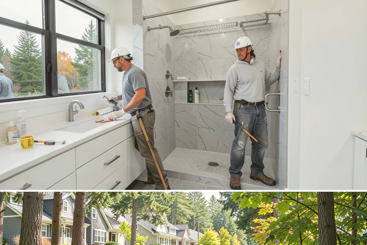 Knee Wall Insulation in Normandy Park, King County, WA - Knee wall work fits any season and is popular ahead of both summer heat and winter cold.