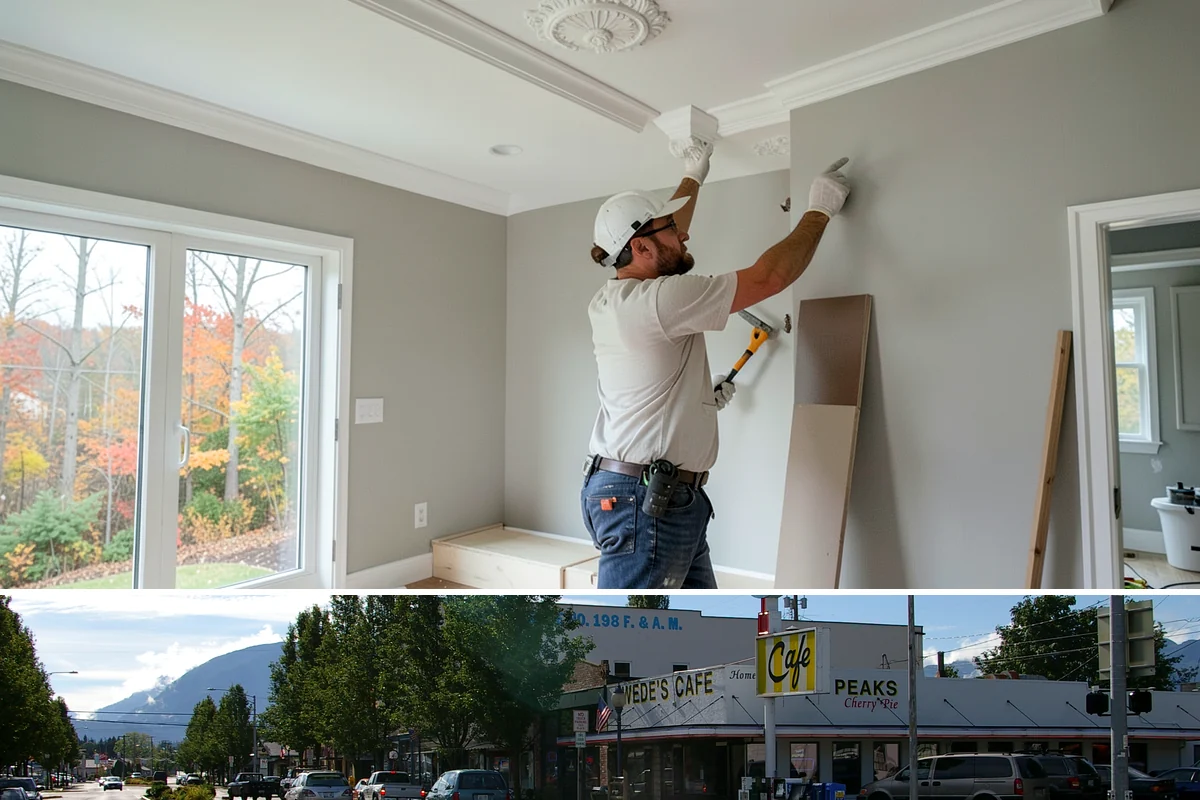 Knee Wall Insulation in North Bend, King County, WA - Knee wall work fits any season and is popular ahead of both summer heat and winter cold.