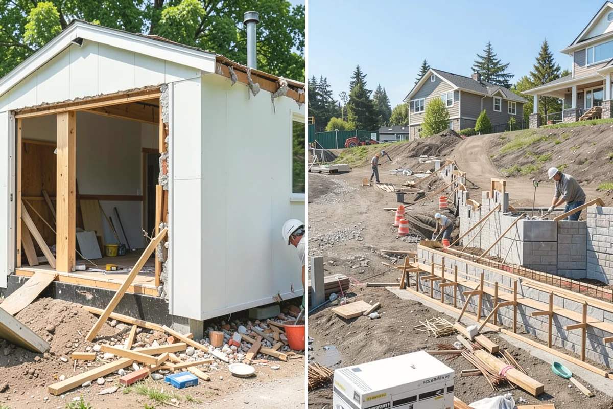 Knee Wall Insulation in Oak Harbor, Island County, WA - Inspect knee walls and adjoining attic cavities