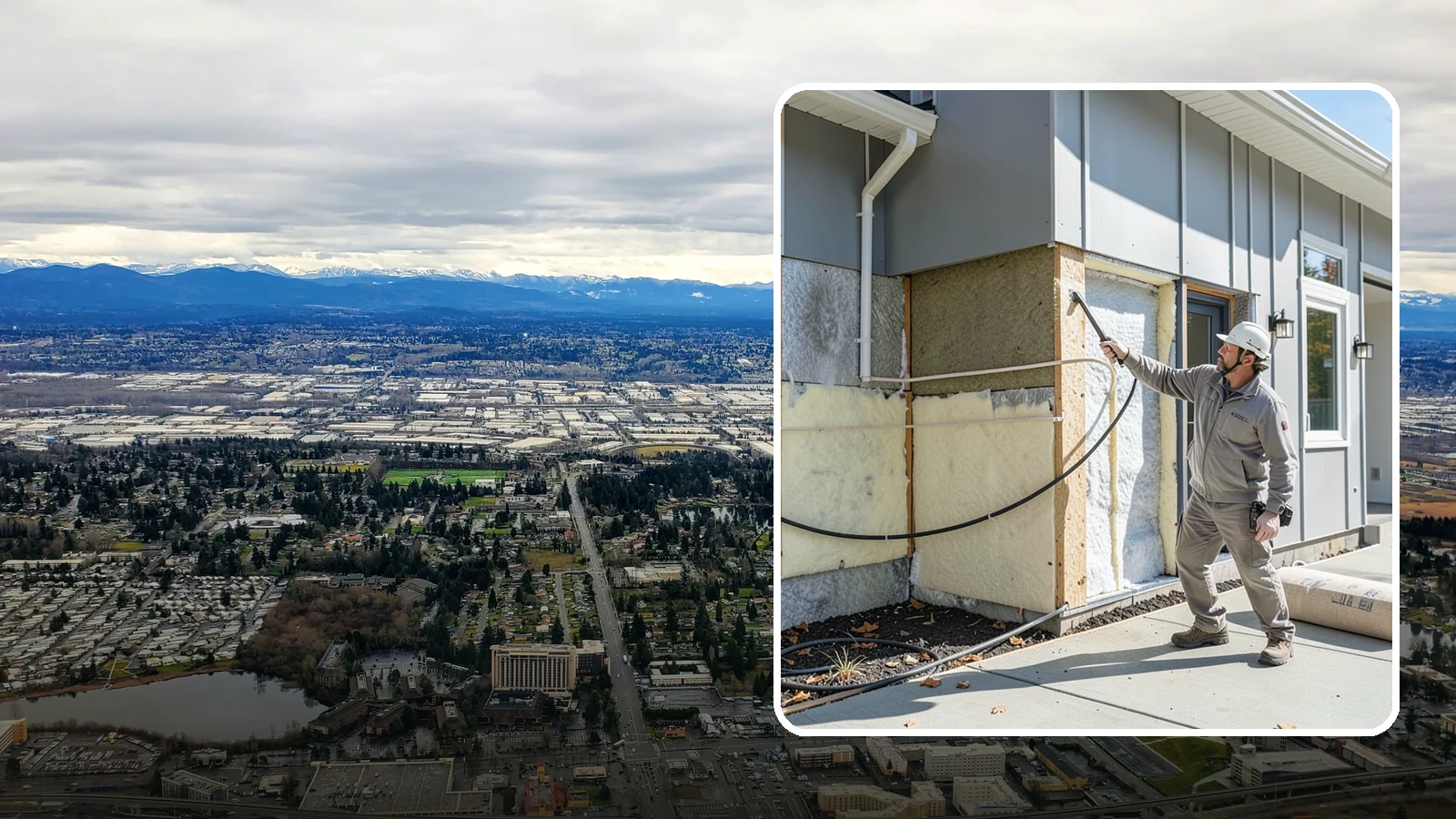 Knee Wall Insulation in SeaTac, King County, WA - We insulate and air-seal knee walls in bonus rooms and upper floors for even, comfortable temperatures.