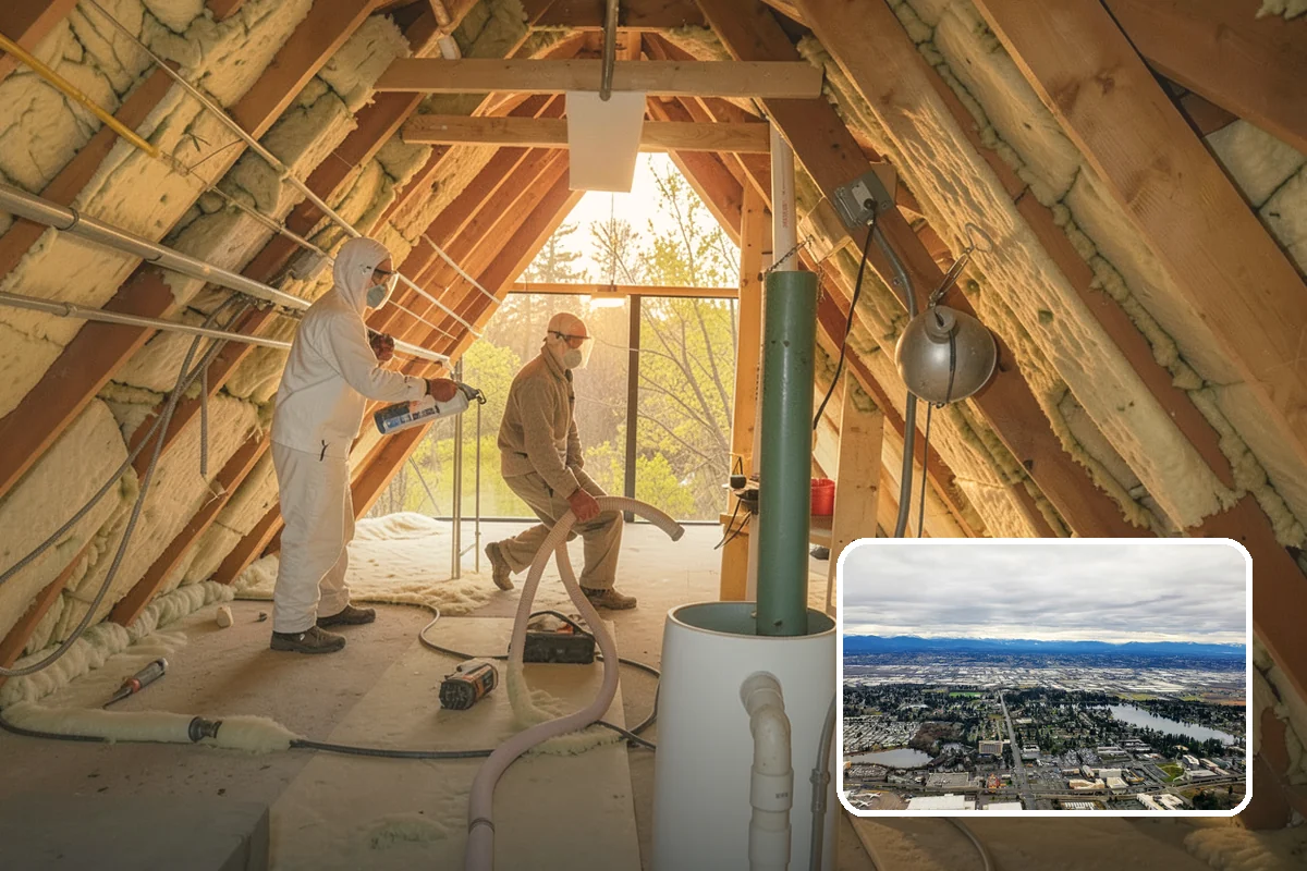 Knee Wall Insulation in SeaTac, King County, WA - Evens out temperatures in bonus rooms