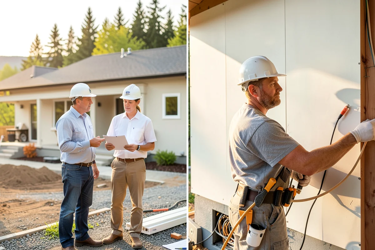 Knee Wall Insulation in Shoreline, King County, WA - Inspect knee walls and adjoining attic cavities