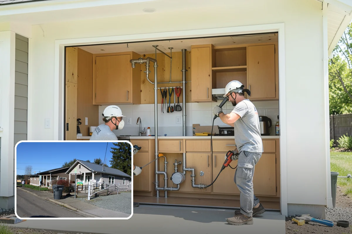 Knee Wall Insulation in South Prairie, Pierce County, WA - Evens out temperatures in bonus rooms
