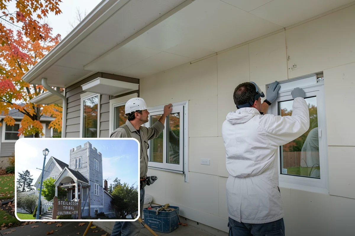 Knee Wall Insulation in Steilacoom, Pierce County, WA - Evens out temperatures in bonus rooms