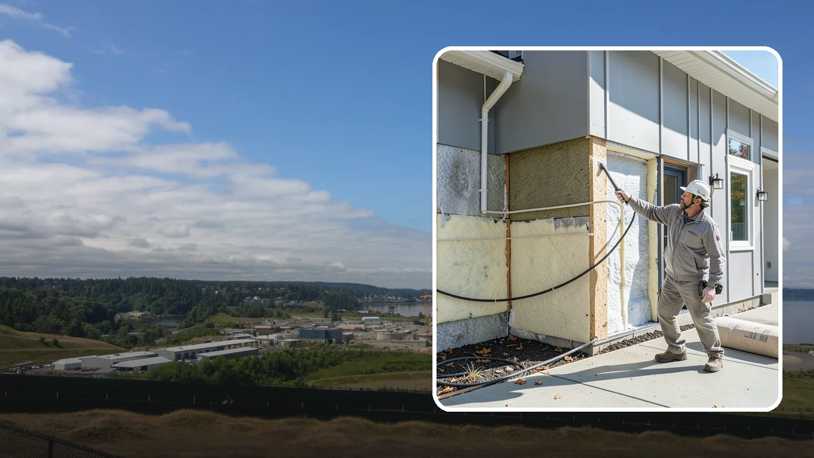 Knee Wall Insulation in University Place, Pierce County, WA - We insulate and air-seal knee walls in bonus rooms and upper floors for even, comfortable temperatures.