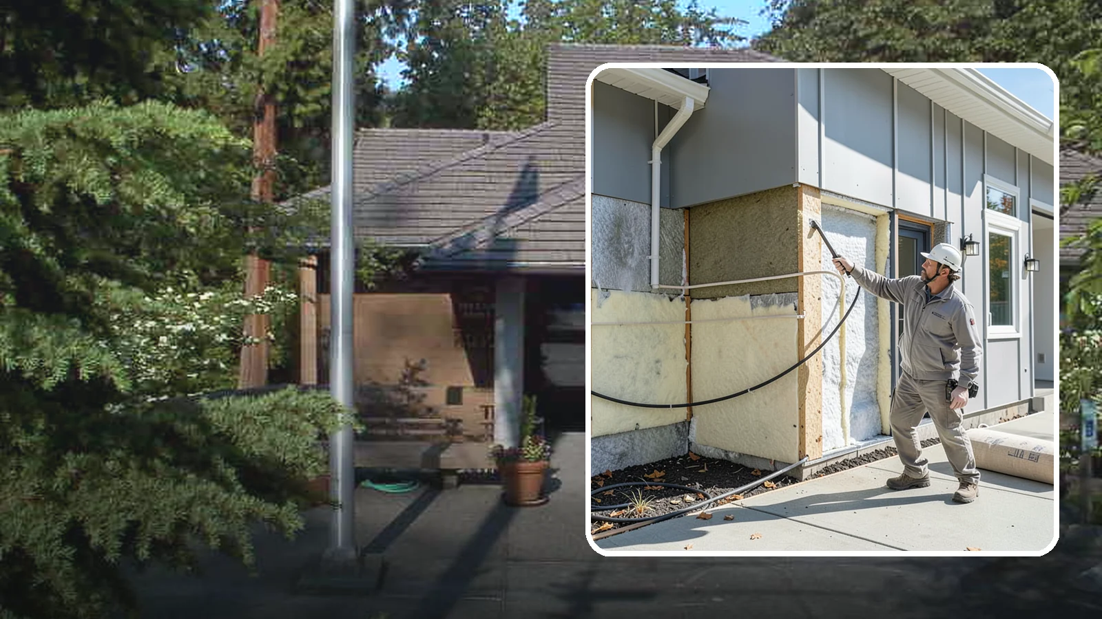 Knee Wall Insulation in Yarrow Point, King County, WA - We insulate and air-seal knee walls in bonus rooms and upper floors for even, comfortable temperatures.