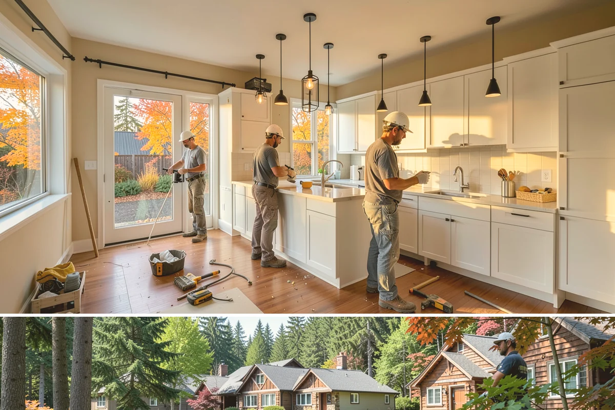 Laminate Countertop Installation in Edgewood, Pierce County, WA - Laminate installs indoors year-round and is a fast, weather-proof way to refresh a PNW kitchen.