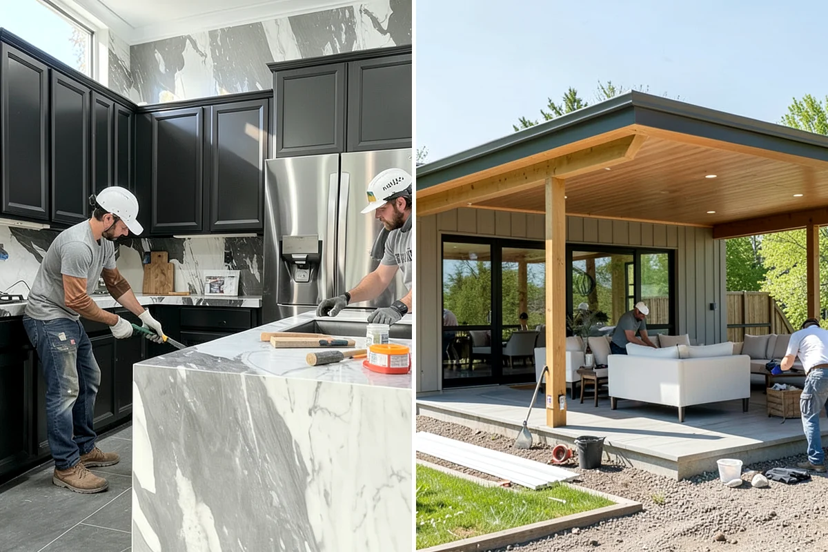 Laminate Countertop Installation in Everett, Snohomish County, WA - Select color, pattern, and edge style