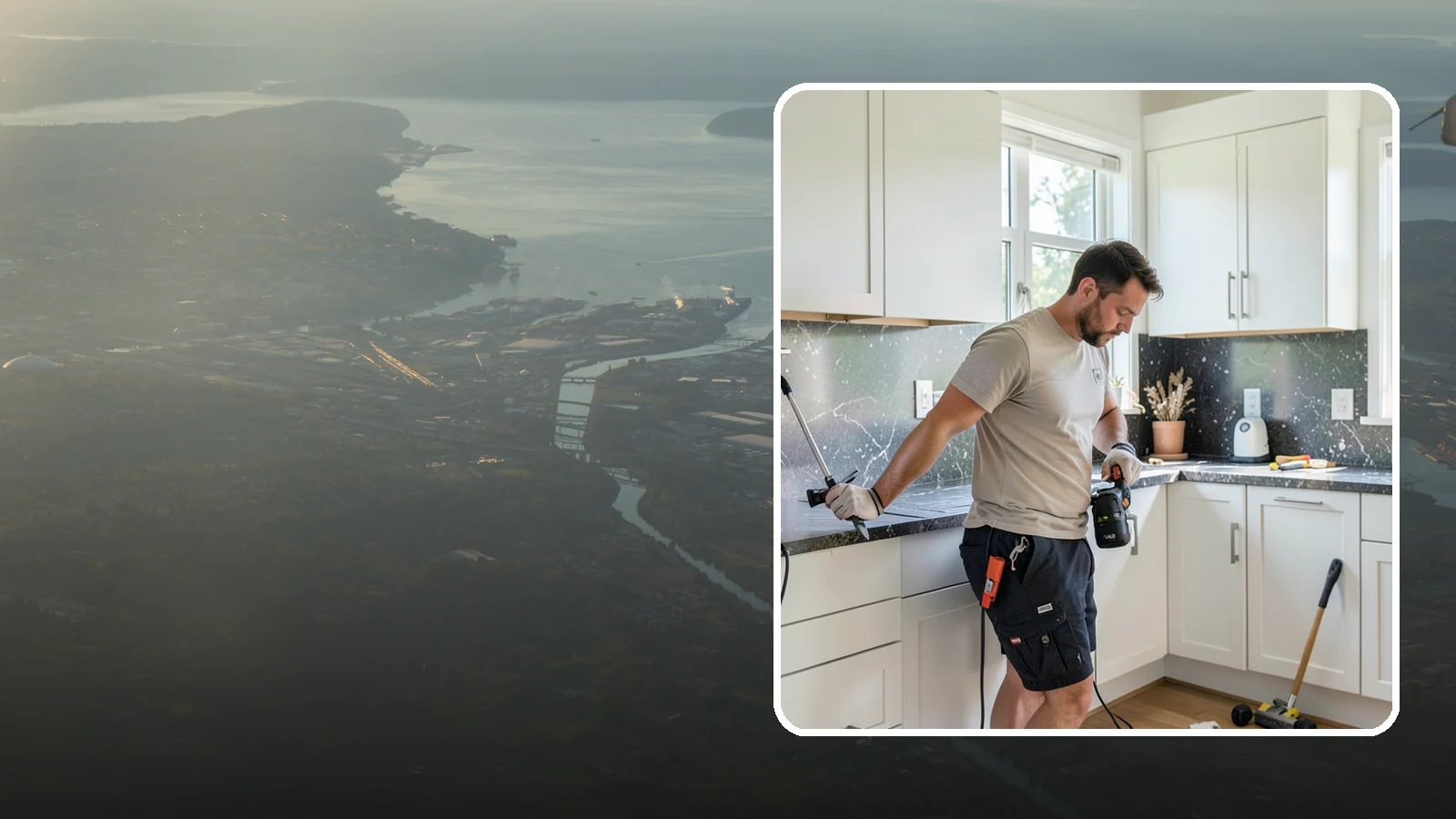Laminate Countertop Installation in Fife, Pierce County, WA - Budget-friendly laminate countertop installation available in countless colors and patterns for a fast kitchen refresh.
