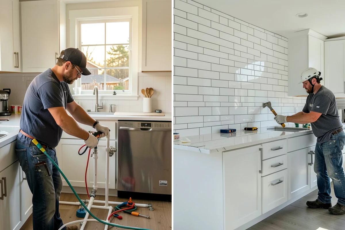 Laminate Countertop Installation in Gig Harbor, Pierce County, WA - Select color, pattern, and edge style
