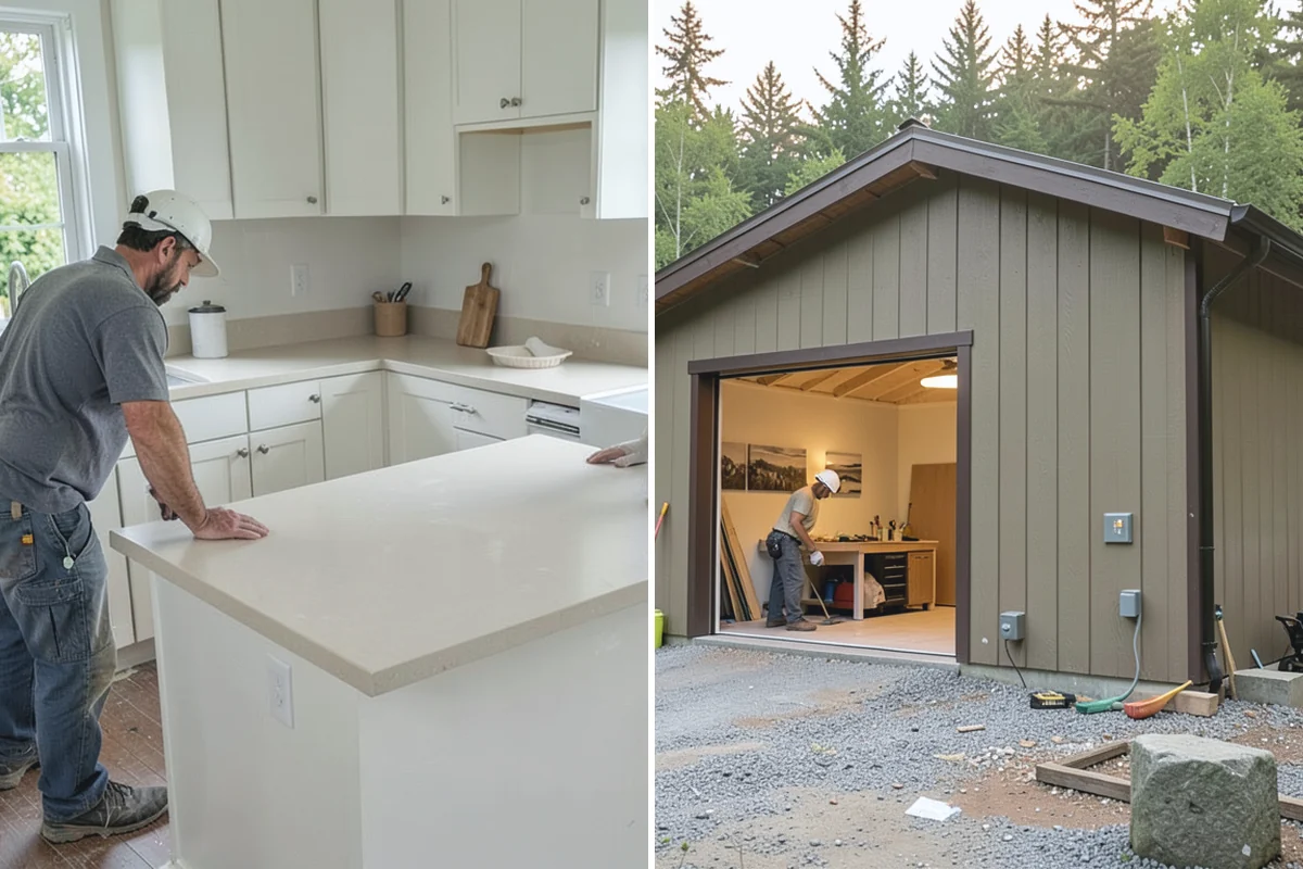 Laminate Countertop Installation in Gold Bar, Snohomish County, WA - Select color, pattern, and edge style